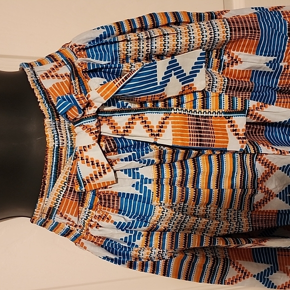 Ankara African Print Maxi Skirt - Picture 3 of 4